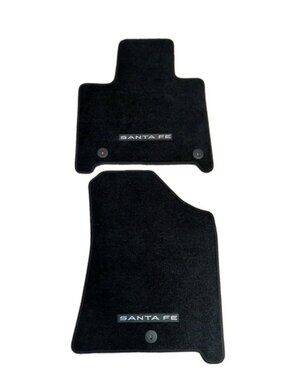 OEM Hyundai Santa Fe Carpet Floor Mats 2021-2023 Black Front S2F14-AU100 Genuine